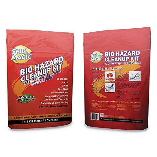Spill Magic Biohazard Spill Clean Up Kit, (SM-BIOHAZARD)