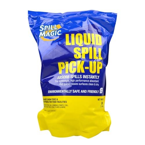 Spill Magic All Purpose Spill Clean Up Absorbent 3lb Bag, case of 6 Bags